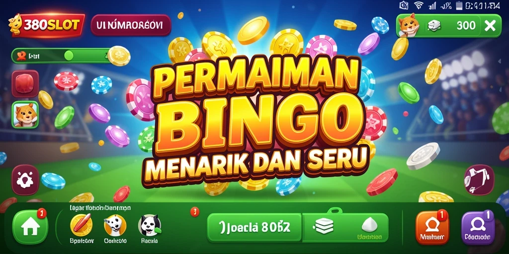 Tampilan gameplay seru dari permainan Bingo 380SLOT.