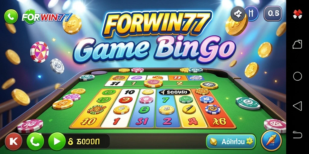 Tampilan gameplay seru dan penuh warna di FORWIN77.