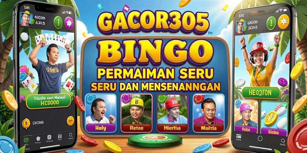 Tampilan menarik dari gameplay Bingo di GACOR305