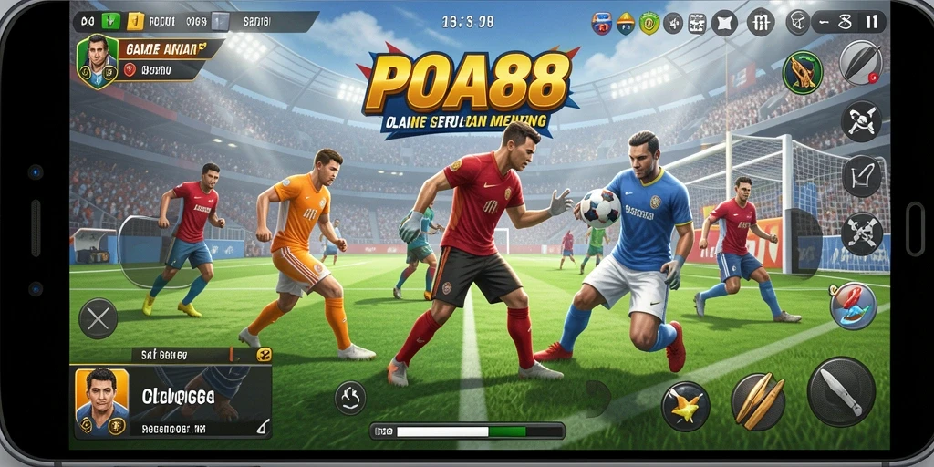 Tampilan gameplay POA88 yang mendebarkan dan kompetitif.