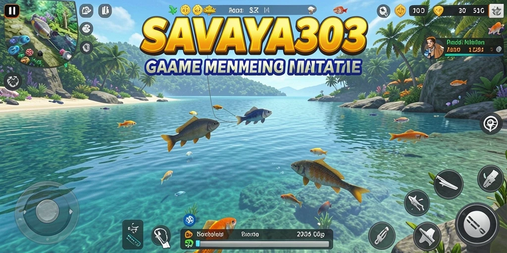 Gameplay menakjubkan SAVAYA303 dalam aksi memancing.