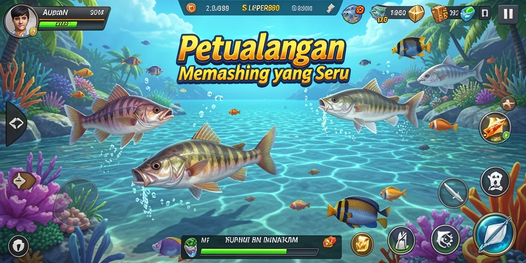 Tangkapan ikan dalam gameplay SUPER88 yang menegangkan.